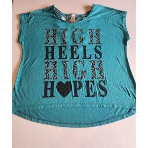 High Heels High Hopes No Boundaries Womans Shirt Blouse XXL
